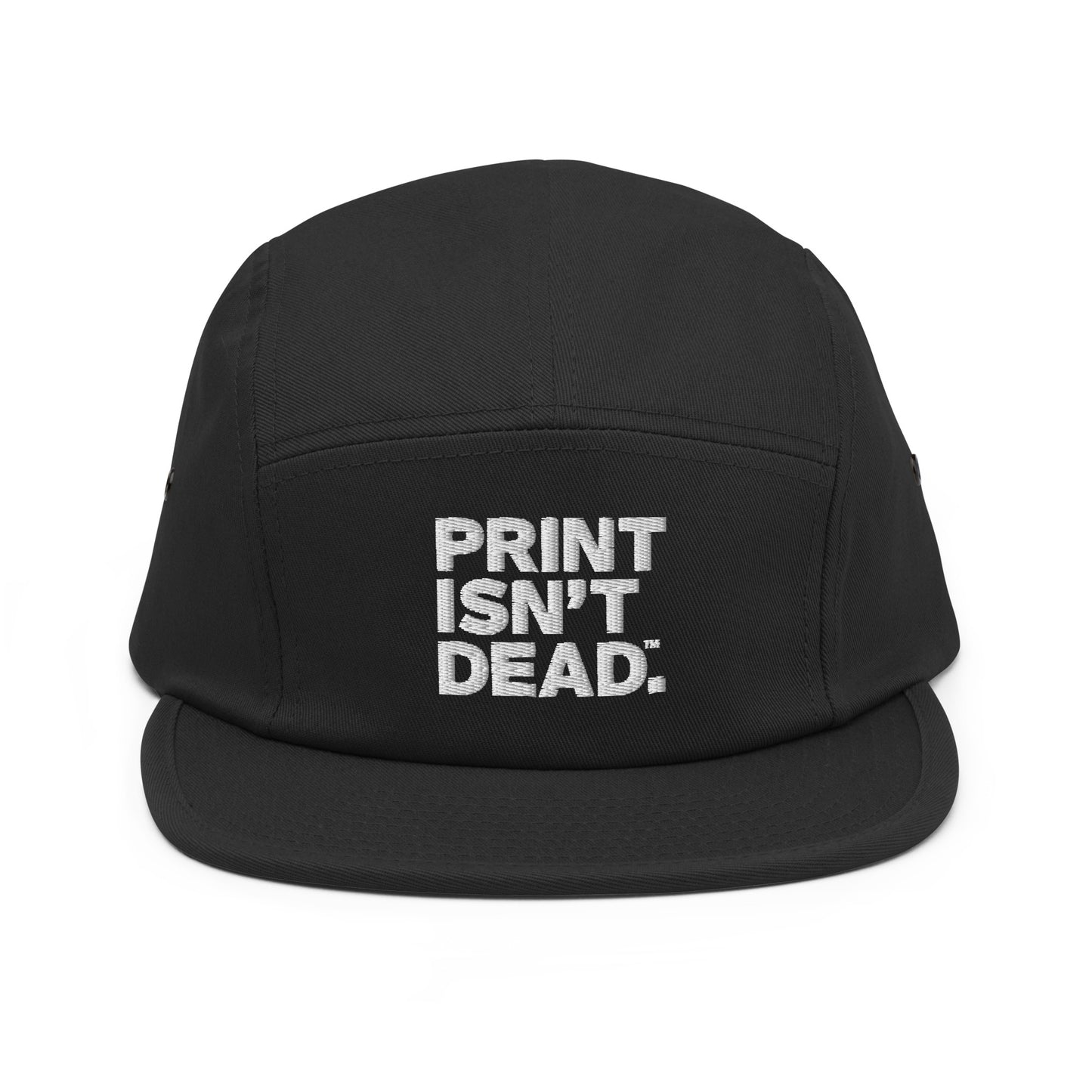 Print Isn't Dead Five Panel Cap