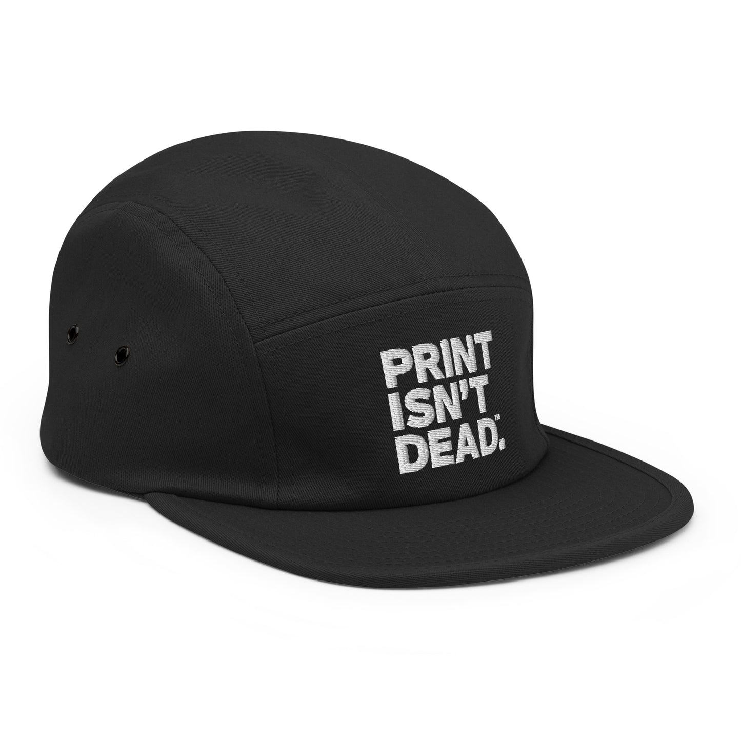 Print Isn't Dead Five Panel Cap