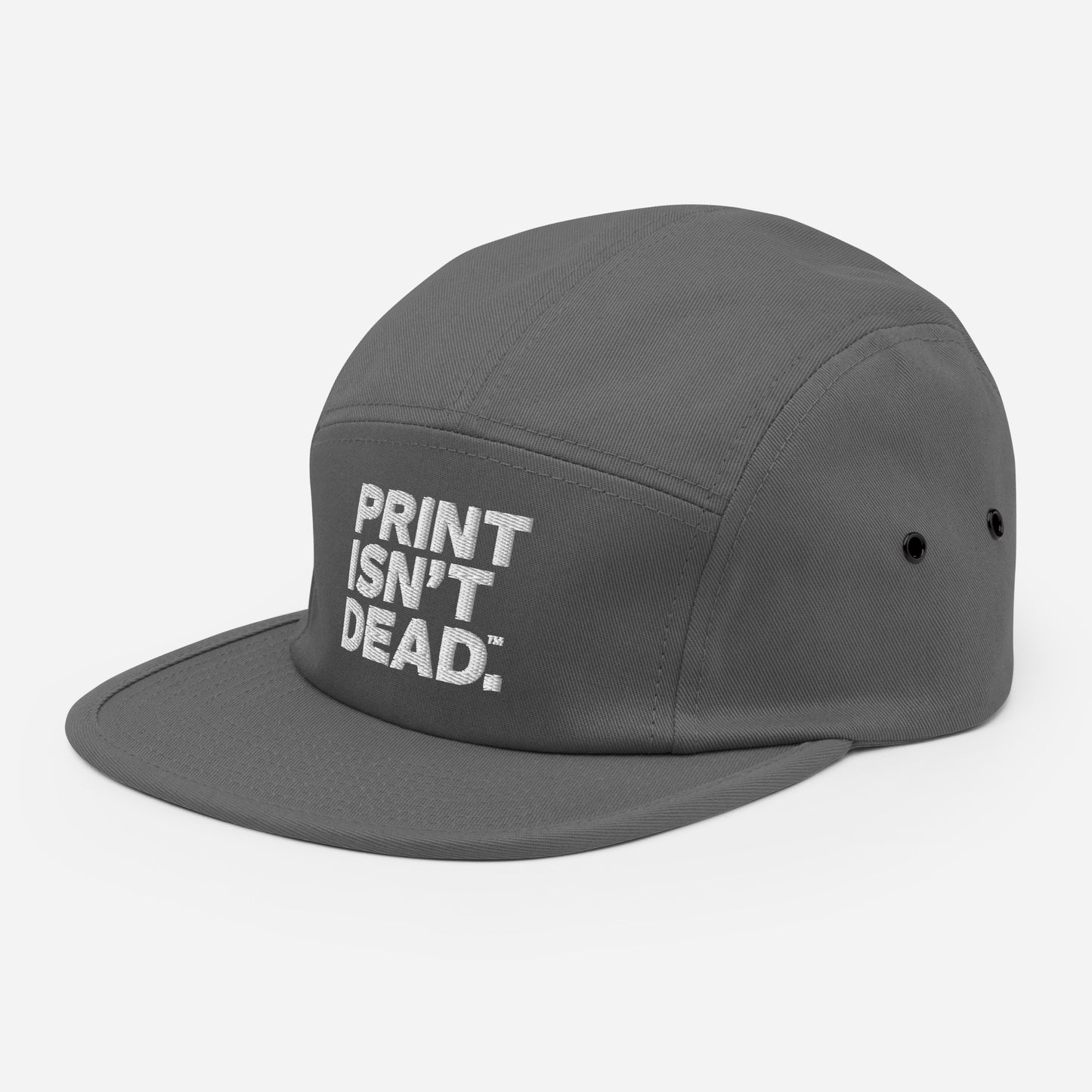 Print Isn't Dead Five Panel Cap