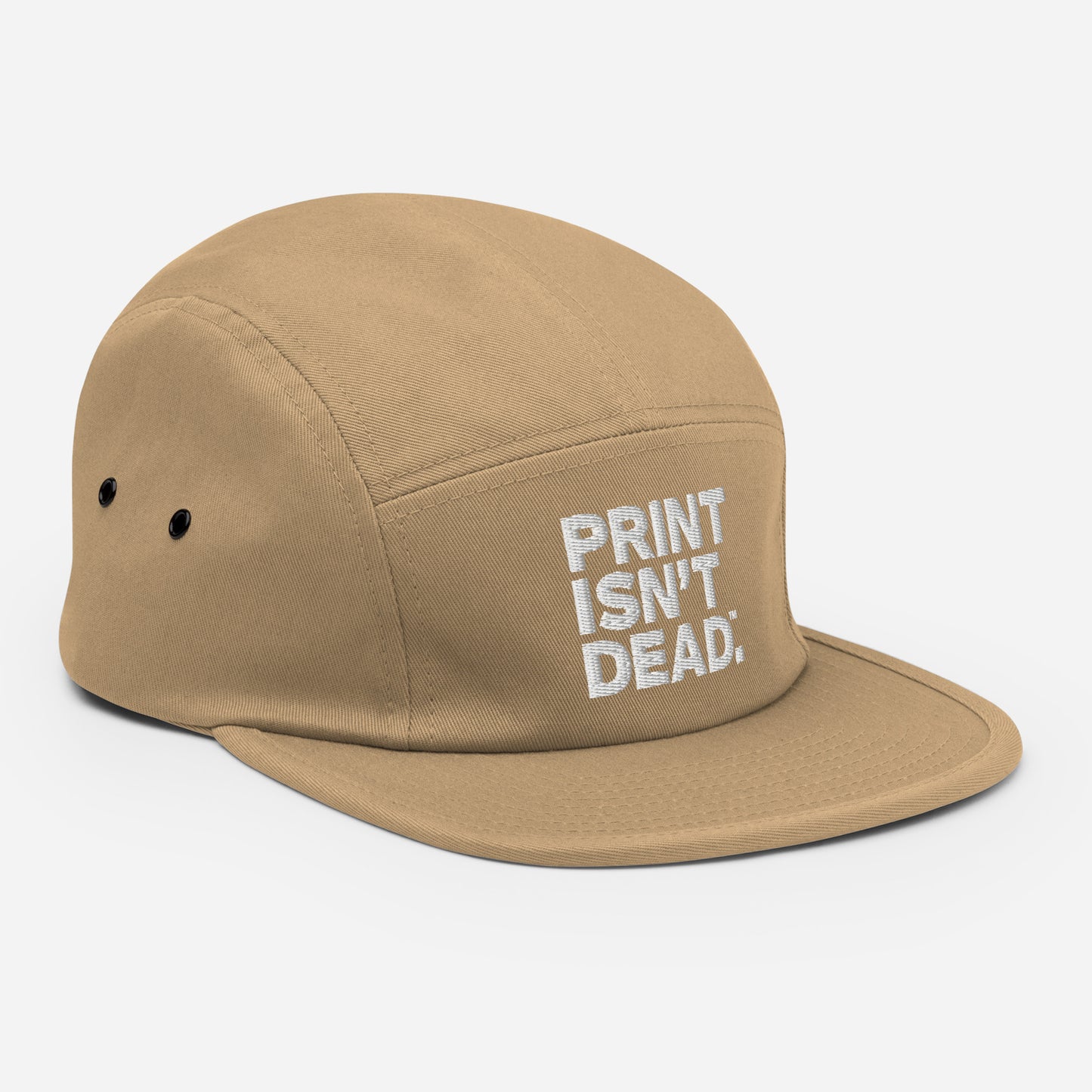 Print Isn't Dead Five Panel Cap