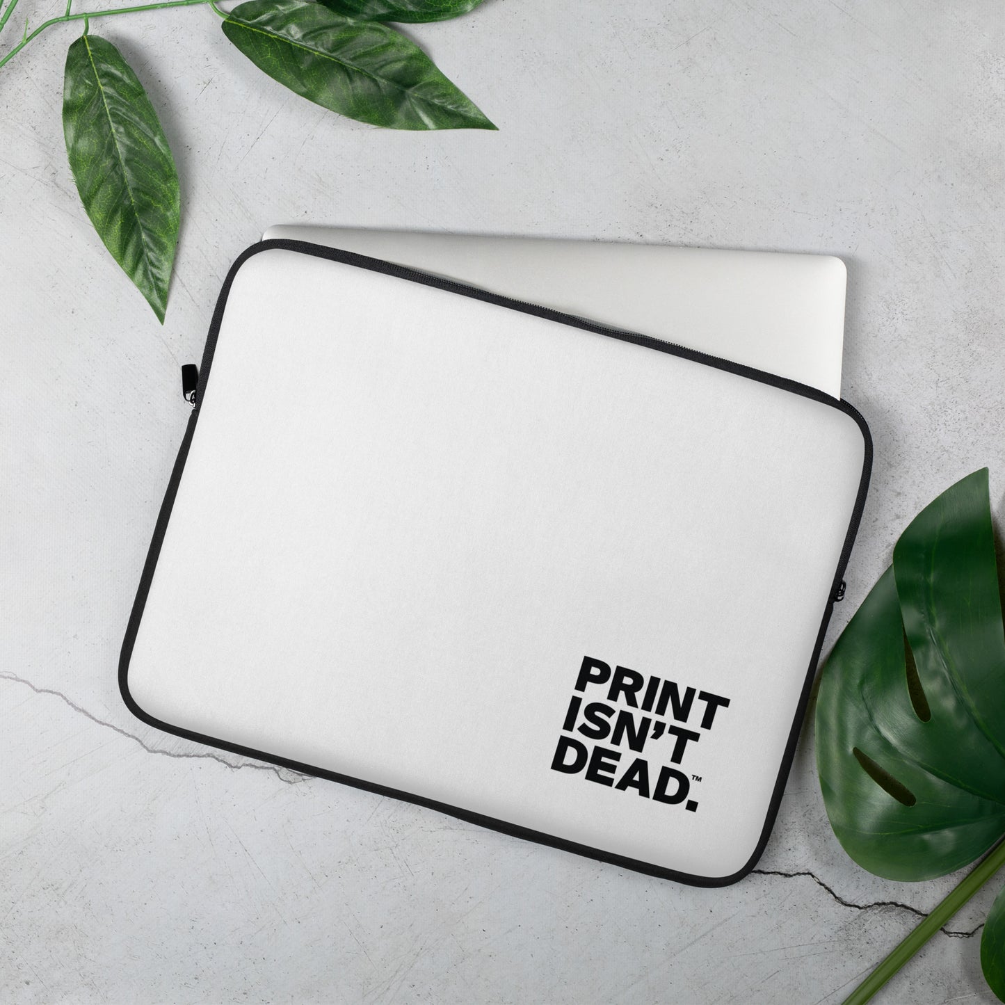 Print Isn't Dead Laptop Sleeve