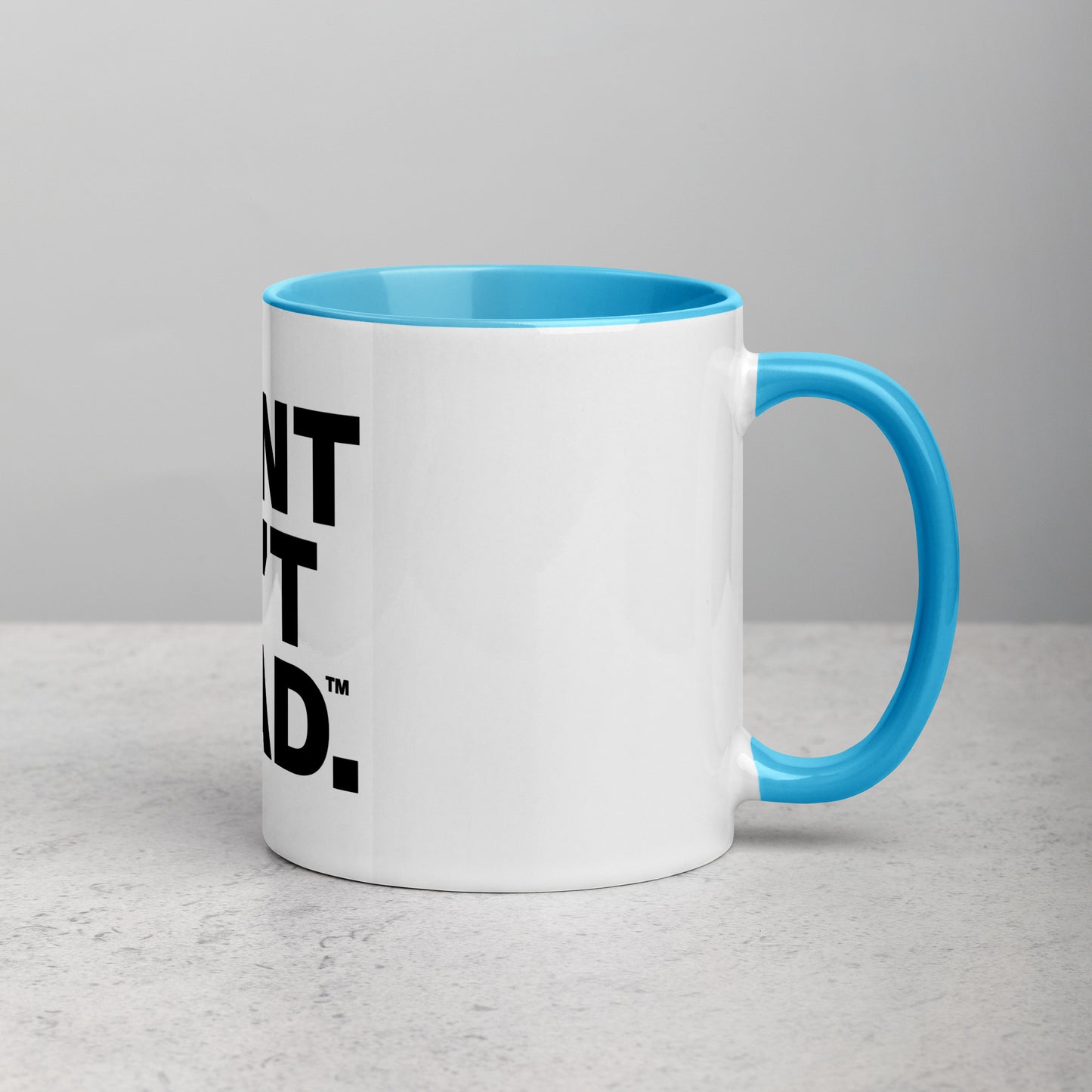 Print Isn't Dead Mug with Colour Inside