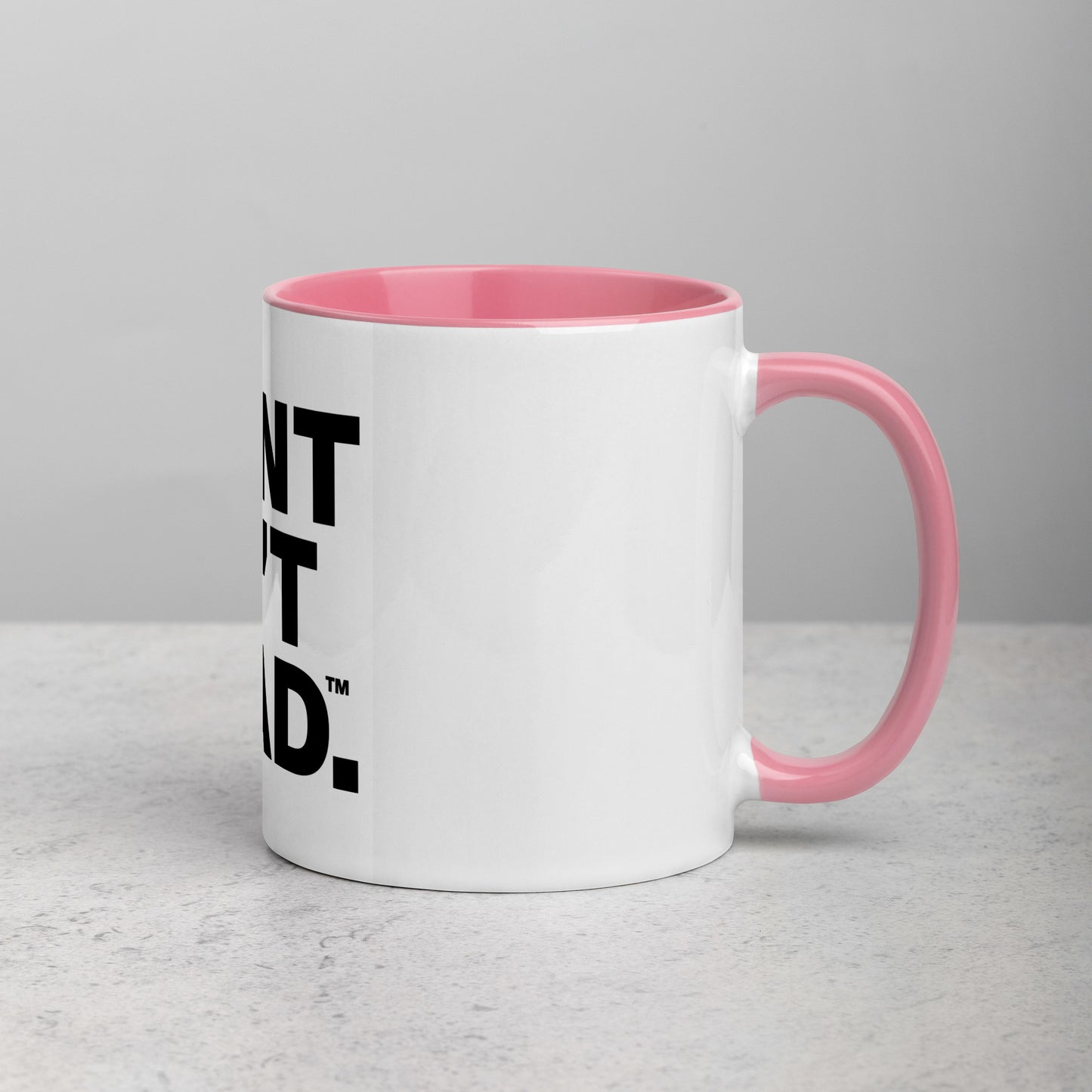 Print Isn't Dead Mug with Colour Inside