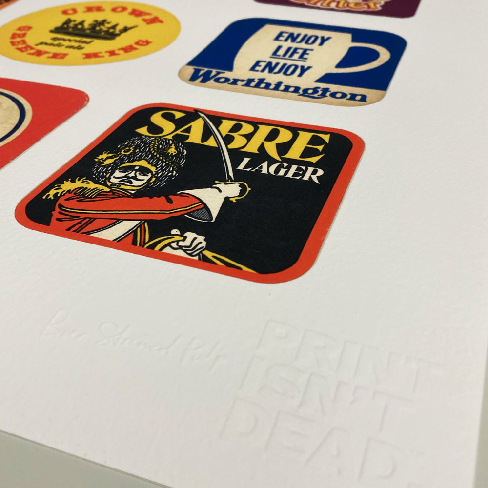 Beer Stained Pulp Limited Edition Fine Art Archival Print