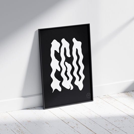 EGO — Limited Edition Screenprint by Eike König