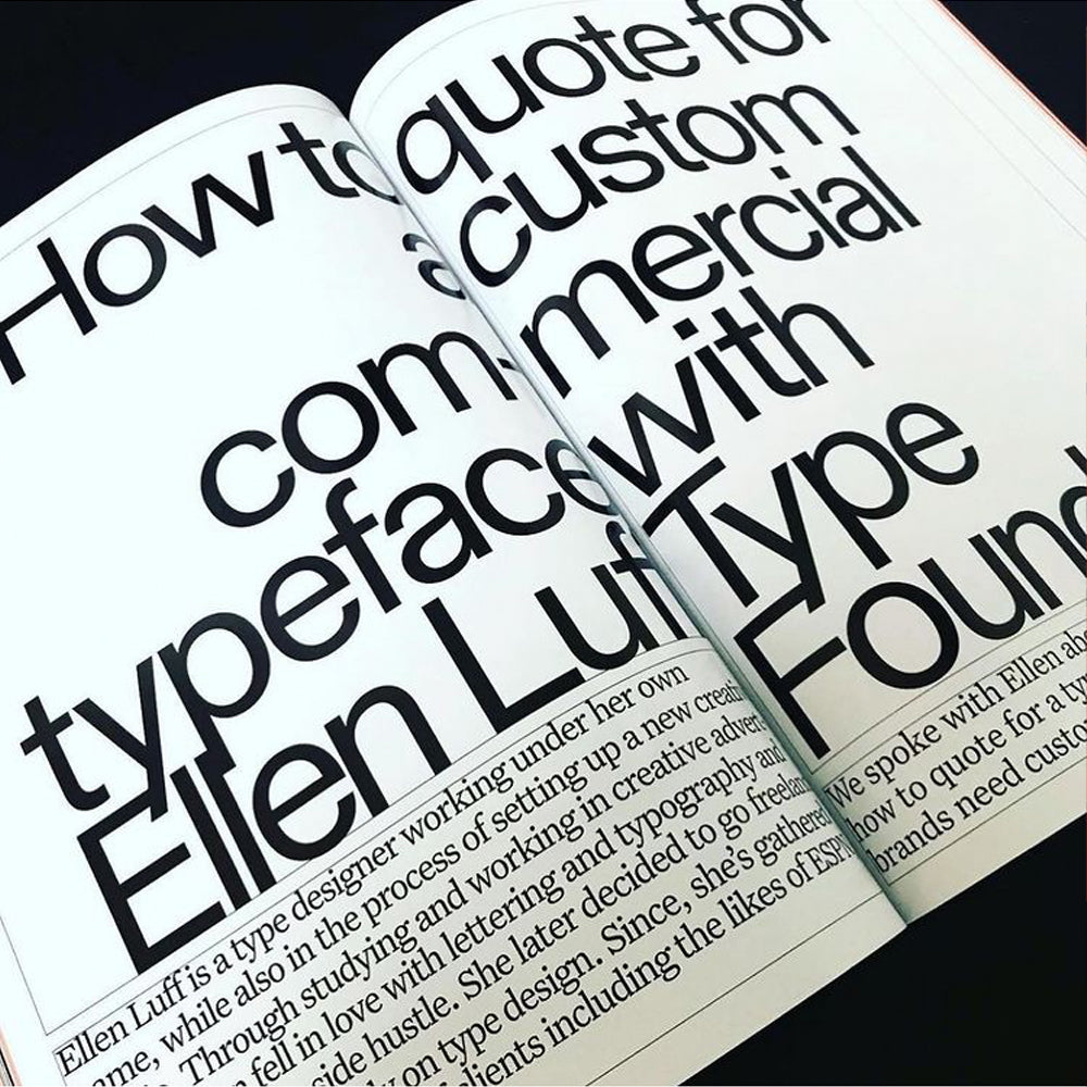TYPEONE –– Issue 01