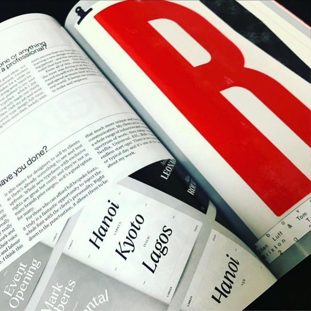 TYPEONE –– Issue 01