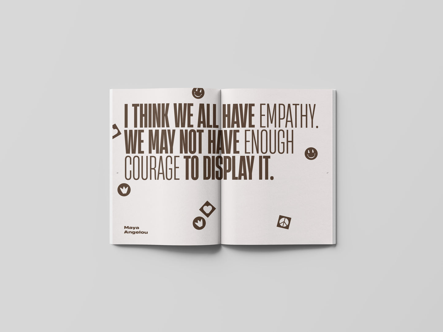 Fight for Kindness 2022 Book-zine by TypeCampus